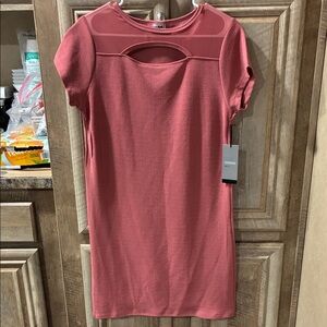 Jonathan Martin Red Midi Dress